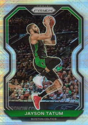 #119 Jayson Tatum - Boston Celtics - 2020-21 Panini Prizm - Silver Prizms Basketball