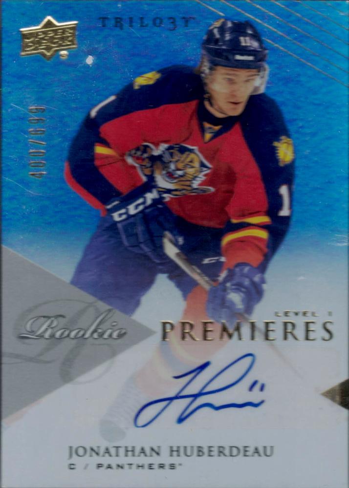 #119 Jonathan Huberdeau - Florida Panthers - 2013-14 Upper Deck Trilogy Hockey