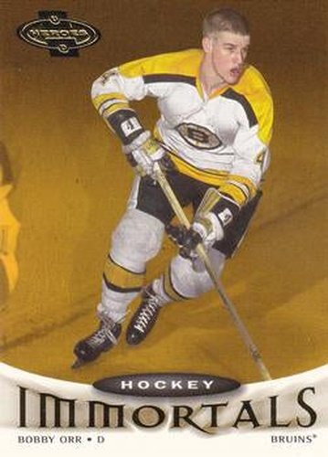 #119 Bobby Orr - Boston Bruins - 2000-01 Upper Deck Heroes Hockey