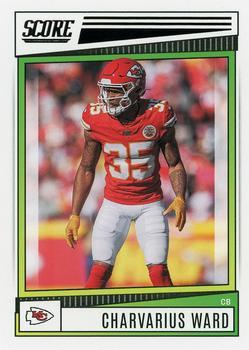 #119 Charvarius Ward - Kansas City Chiefs - 2022 Score Football