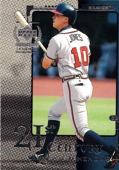 #119 Chipper Jones - Atlanta Braves - 1999 Upper Deck Century Legends Baseball