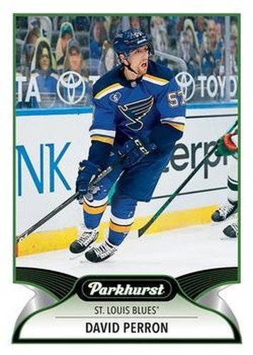 #119 David Perron - St. Louis Blues - 2021-22 Parkhurst Hockey