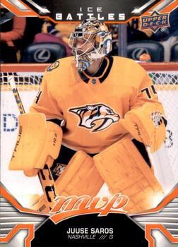 #119 Juuse Saros - Nashville Predators - 2022-23 Upper Deck MVP - Ice Battles Hockey