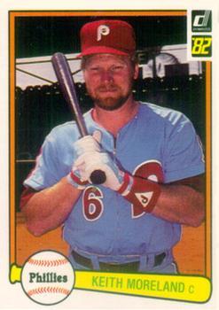 #119 Keith Moreland - Philadelphia Phillies - 1982 Donruss Baseball