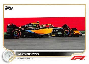 #119 Lando Norris - McLaren F1 Team - 2022 Topps Formula 1 Racing