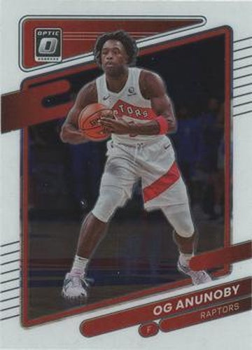 #119 OG Anunoby - Toronto Raptors - 2021-22 Donruss Optic Basketball