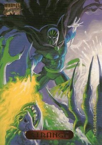 #119 Strange - 1994 Fleer Marvel Masterpieces Hildebrandt Brothers