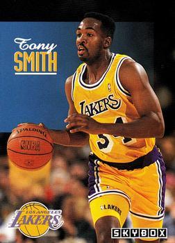 #119 Tony Smith - Los Angeles Lakers - 1992-93 SkyBox Basketball