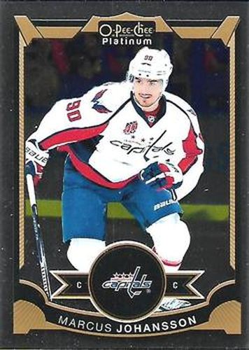 #119 Marcus Johansson - Washington Capitals - 2015-16 O-Pee-Chee Platinum Hockey