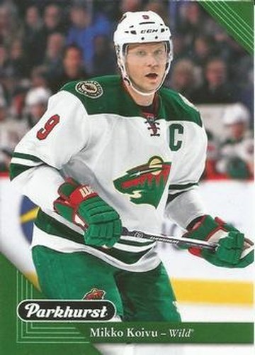 #119 Mikko Koivu - Minnesota Wild - 2017-18 Parkhurst Hockey