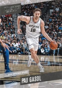 #119 Pau Gasol - San Antonio Spurs - 2017-18 Panini Prestige Basketball