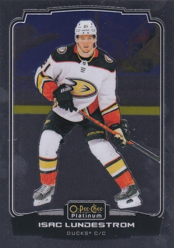 #119 Isac Lundestrom - Anaheim Ducks - 2022-23 O-Pee-Chee Platinum Hockey
