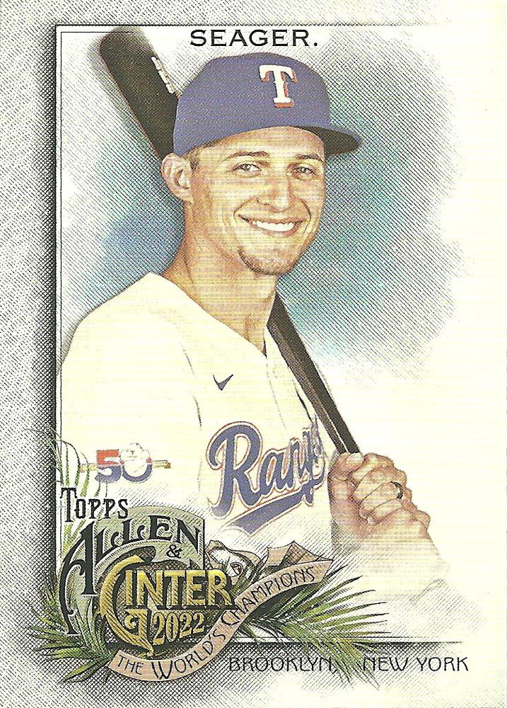 #119 Corey Seager - Texas Rangers - 2022 Topps Allen & Ginter Baseball