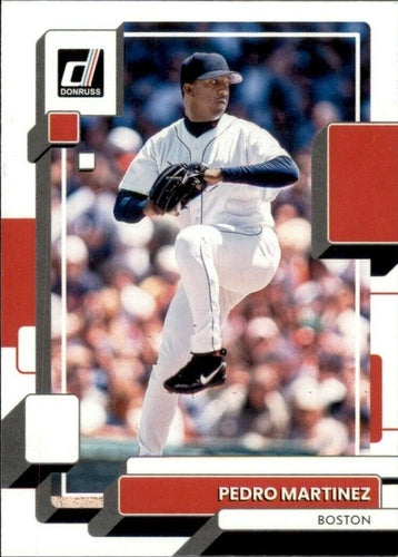 #119 Pedro Martinez - Boston Red Sox - 2022 Donruss Baseball