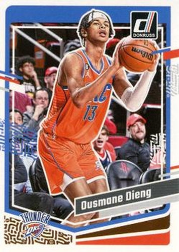 #119 Ousmane Dieng - Oklahoma City Thunder - 2023-24 Donruss Basketball