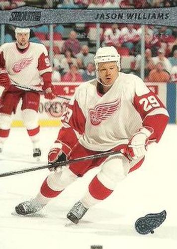 #119 Jason Williams - Detroit Red Wings - 2001-02 Stadium Club Hockey