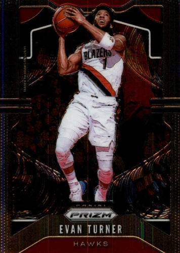 #119 Evan Turner - Atlanta Hawks - 2019-20 Panini Prizm Basketball