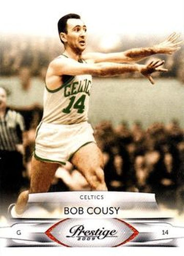 #119 Bob Cousy - Boston Celtics - 2009-10 Panini Prestige Basketball