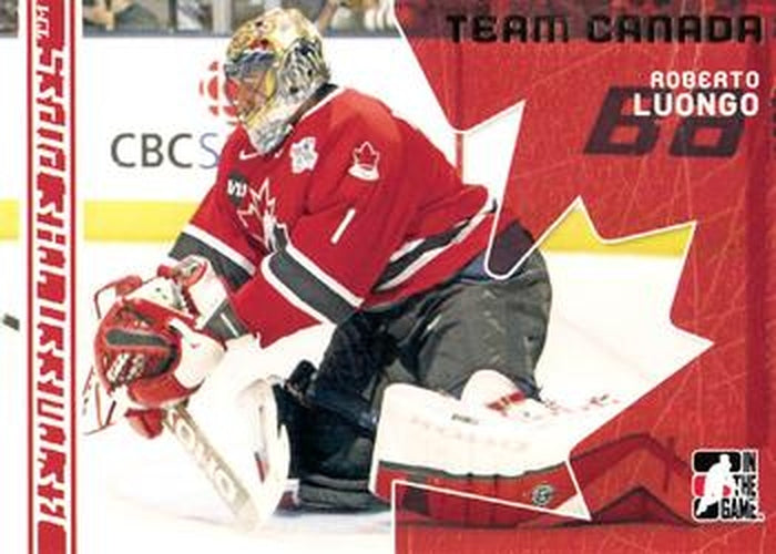 #119 Roberto Luongo - Canada - 2006-07 In The Game Between The Pipes Hockey