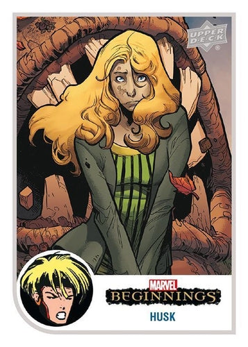 #119 Husk - 2022 Upper Deck Marvel Beginnings