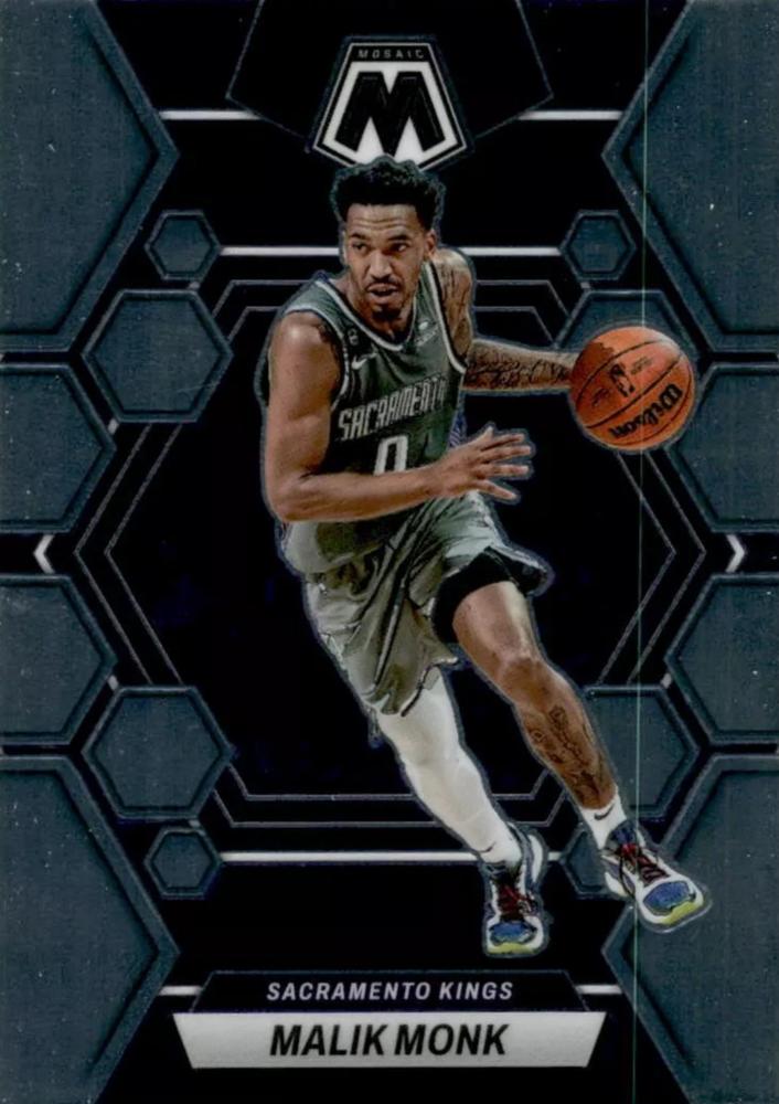 #119 Malik Monk - Sacramento Kings - 2022-23 Panini Mosaic Basketball