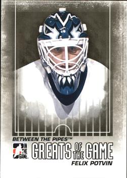 #119 Felix Potvin - Toronto Maple Leafs - 2009-10 In The Game Between The Pipes Hockey