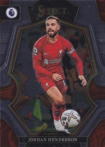 #119 Jordan Henderson - Liverpool - 2022-23 Panini Select Premier League Soccer