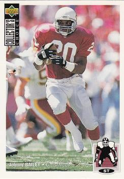 #119 Johnny Bailey - Arizona Cardinals - 1994 Collector's Choice Football