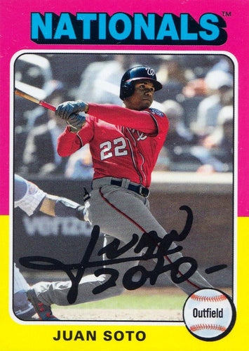 #119b Juan Soto - Washington Nationals - 2019 Topps Archives Baseball
