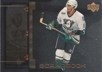 #SB-11 Teemu Selanne - Anaheim Mighty Ducks - 1999-00 Upper Deck - NHL Scrapbook Hockey