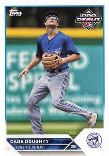 #PD-11 Cade Doughty - Dunedin Blue Jays - 2023 Topps Pro Debut Baseball