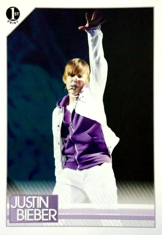 #11 All throughout his My World Tour, Justin showe - 2010 Panini Justin Bieber