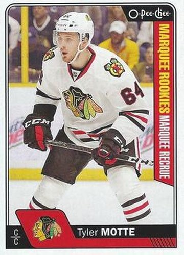 #671 Tyler Motte - Chicago Blackhawks - 2016-17 O-Pee-Chee Update Hockey