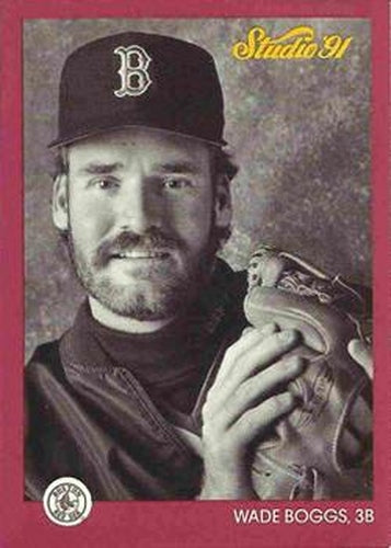 #11 Wade Boggs - Boston Red Sox - 1991 Studio Baseball