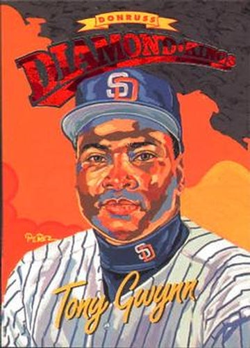 #DK-11 Tony Gwynn - San Diego Padres - 1994 Donruss - Diamond Kings Baseball