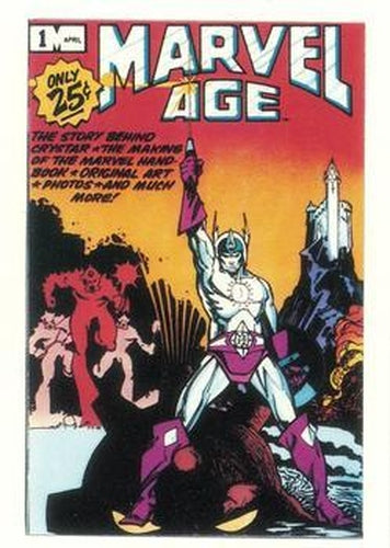 #11 Marvel Age - 1991 Comic Images Marvel Comics First Covers II