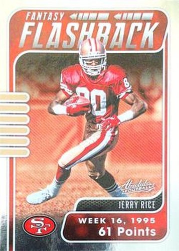 #FF-JR Jerry Rice - San Francisco 49ers - 2020 Panini Absolute - Fantasy Flashback Football