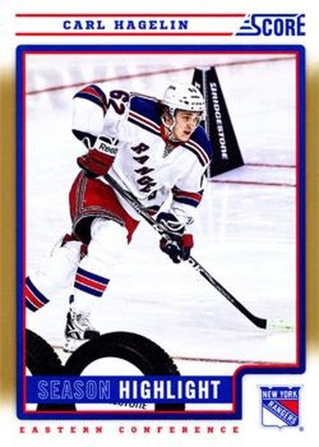 #11 Carl Hagelin - New York Rangers - 2012-13 Score - Gold Rush Hockey