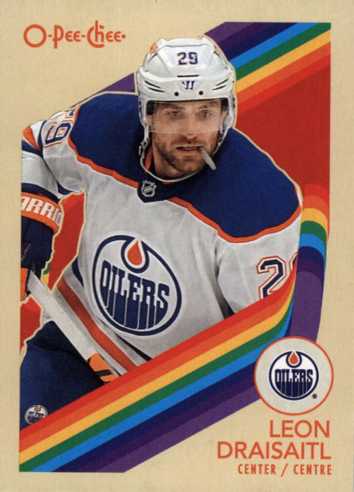 #11 Leon Draisaitl - Edmonton Oilers - 2023-24 O-Pee-Chee - Retro Hockey