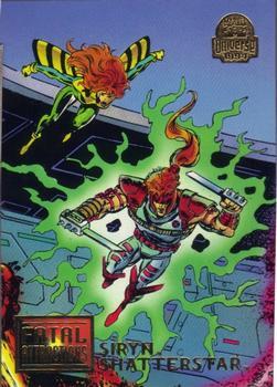 #11 Siryn / Shatterstar - 1994 Fleer Marvel Universe