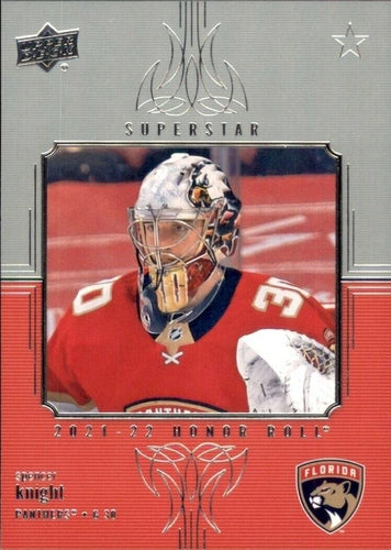 #HR-11 Spencer Knight - Florida Panthers - 2021-22 Upper Deck - Honor Roll Hockey