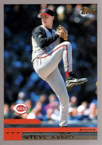 #11 Steve Avery - Cincinnati Reds - 2000 Topps Baseball