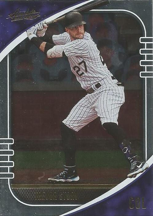 #11 Trevor Story - Colorado Rockies - 2021 Panini Absolute Baseball