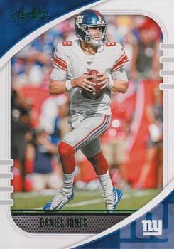 #11 Daniel Jones - New York Giants - 2020 Panini Absolute - Green Football