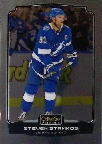 #11 Steven Stamkos - Tampa Bay Lightning - 2022-23 O-Pee-Chee Platinum Hockey