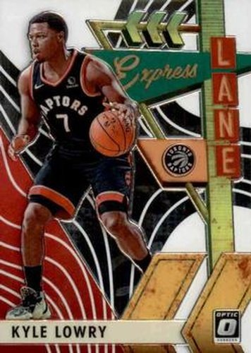 #11 Kyle Lowry - Toronto Raptors - 2019-20 Donruss Optic - Express Lane Basketball