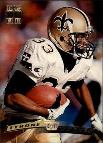#11 Tyrone Hughes - New Orleans Saints - 1996 Stadium Club Football