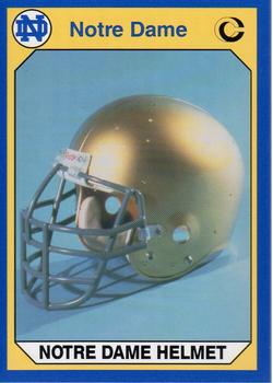 #11 Notre Dame Helmet - Notre Dame Fighting Irish - 1990 Collegiate Collection Notre Dame Football