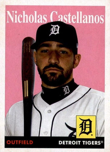 #11 Nicholas Castellanos - Detroit Tigers - 2019 Topps Archives Baseball