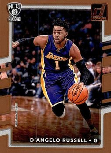 #11 D'Angelo Russell - Brooklyn Nets - 2017-18 Donruss Basketball